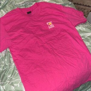 Bright Pink Graphic T-Shirt